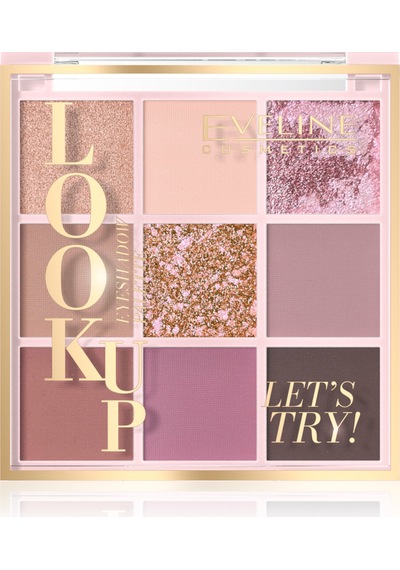 Eyeshadow Look Up Lets Try 9 Renk Palet Diğer