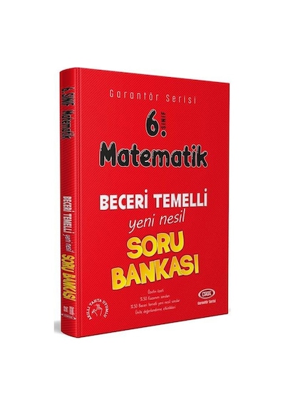 6.Sınıf Matematik Soru Bankası Garantör Serisi - Data Yayınları
