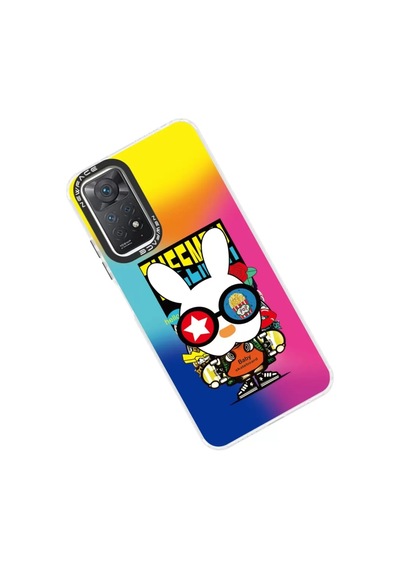 Newface Xiaomi Redmi Note 11 Pro Kılıf Estoril Desenli Kapak - Estoril - 10 Mavi