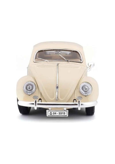 1:18 Volkswagen Kafer Beetle 1955 Metal Model Araba Diecast Klasik Vosvos