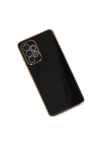 Newface - 789 - Samsung Galaxy A52 Kılıf Volet Silikon - Edntrend - - Siyah Sıyah