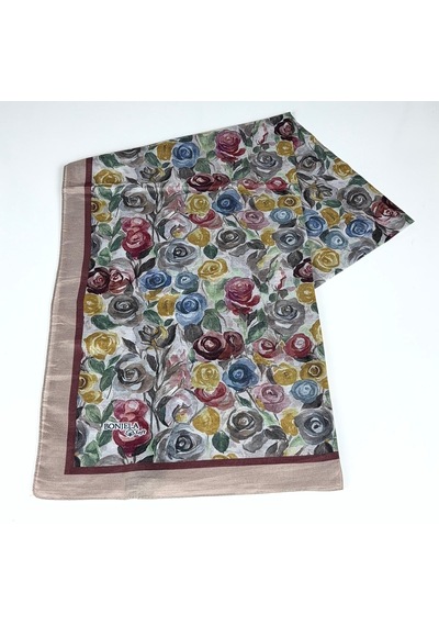 Bonjela Soft Pamuk Şal-75 X 190 -06572 Pudra-Gri