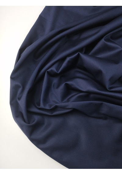 Lacivert Pamuk Saten Kumaş En 140 Cm X Boy 250 Cm -10671 Lacivert