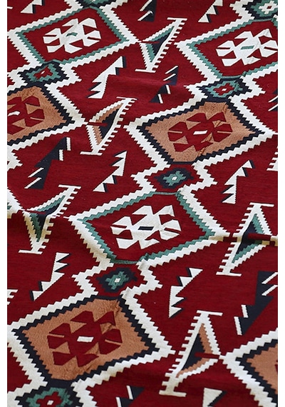 Turkıshrug Kıngdom Şark Köşesi Halısı Modelleri Otantik Kilim Anadolu Kırmızı