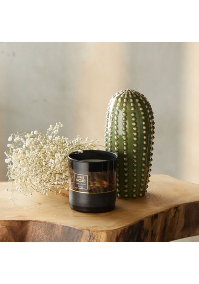 Loris Floral Leather Niche Mum Siyah