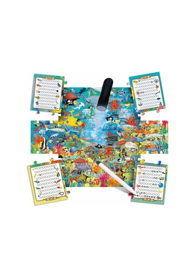 Headu 70 Parça Denizi Keşfedin Sihirli Fenerli - Puzzle