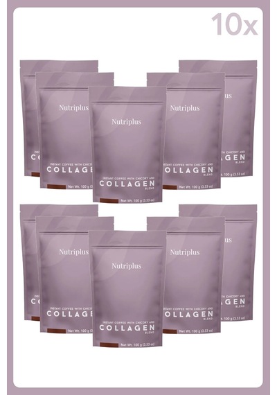 Nutrıplus Kolajenli Hindiba Kahve 100 G - 10 Adet Diğer