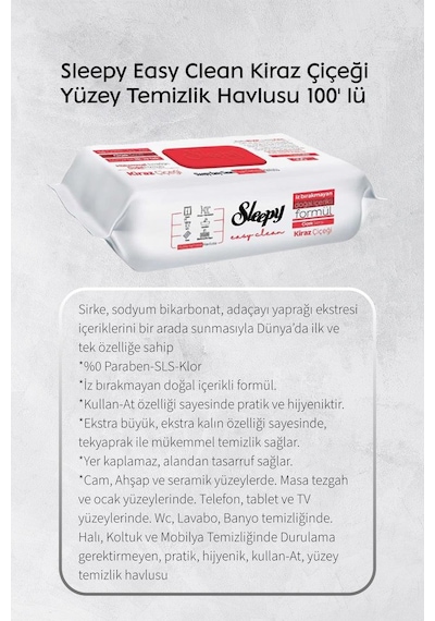 Orkide Ve Kiraz Katkılı 100'lü, Kireç Sökücü 30'lu Temizlik Havlusu Ve Rosie Hediye Diğer