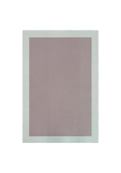Lüks Sisal Makine Dokuması 8mm Dokuma Tabanlı Mutfak Balkon Halısı Pembe-gri Pembe-gri