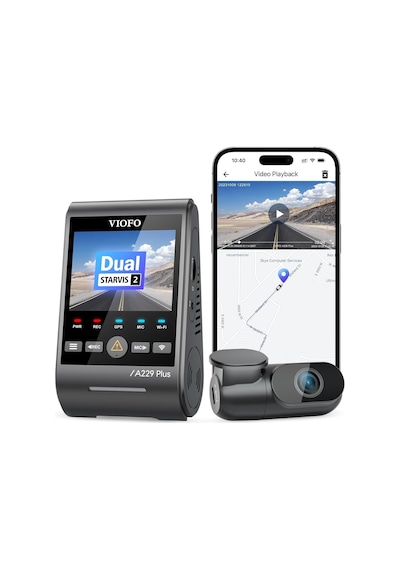 Viofo A229 3 Kameralı Ön-iç-arka ++1080p Hdr Starvis 2 Wifi Gps Li Araç Kamerası Sku: Smg8690010052179