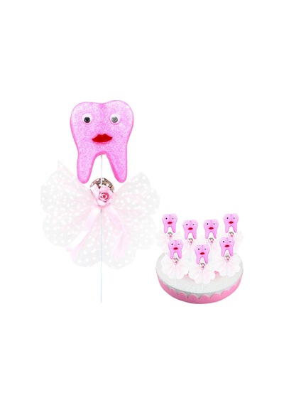 Diş Buğdayı Lavantalı Çubuk Süs. Pembe