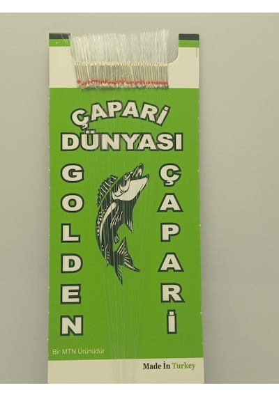 Golden 50 İğneli İstavrit Kösteği 12 No Beyaz İğne -0,10 Mm -0,12 Mm Köstek Beyaz