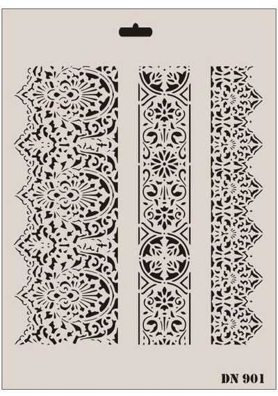 Rich Dantel Seri Dn-901 Stencil 35X25 Cm