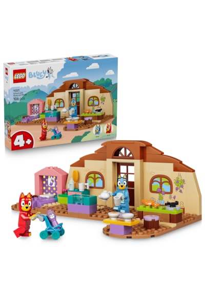 LEGO® Bluey Rusty ve Bluey ile Okul 11221 - 4 Yaş ve Üzeri Çocuklar için Aksesuarlar İçeren Oyuncak Yapım Seti (106 Parça)