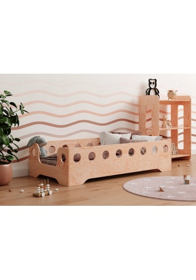 Montessori Yatak Ahşap Beşik Karyola Çocuk Ve Bebek Yatak Ahşap