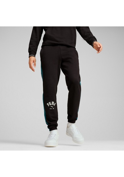 Puma T7 Play.parıs. Unisex Siyah Eşofman Altı Düz 626768 Siyah
