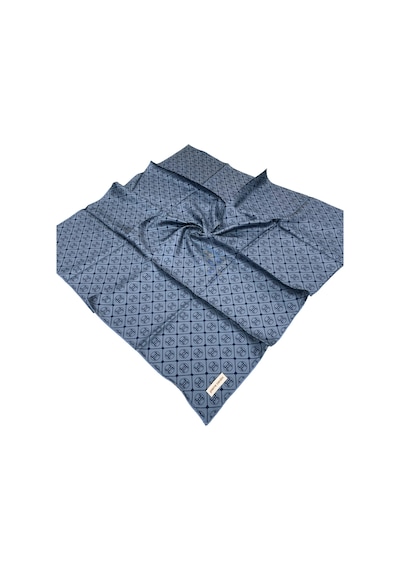 Pierre Cardin İpek Eşarp - 8631438-924 Metalik Mavi Metalik Mavi