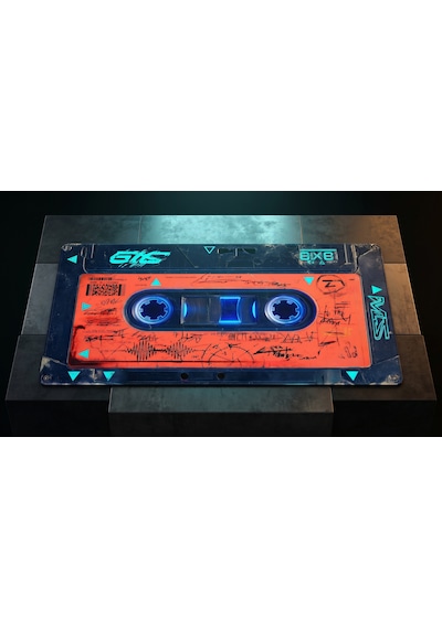 Oryn Cassette / Edition 90x40cm Gaming Mousepad - 3mm Kalınlık Turuncu