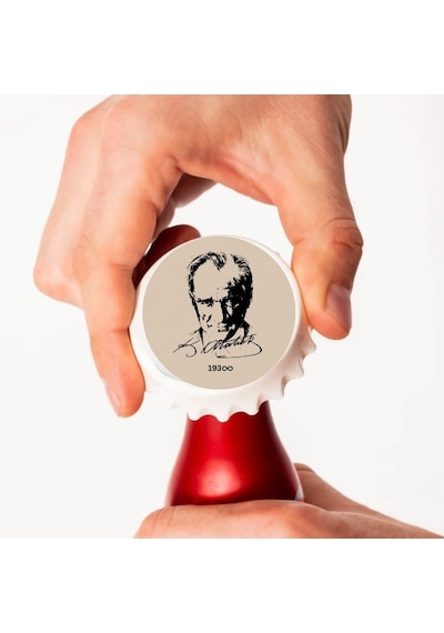Atatürk Tasarımlı Açacak Magnet 1 Adet