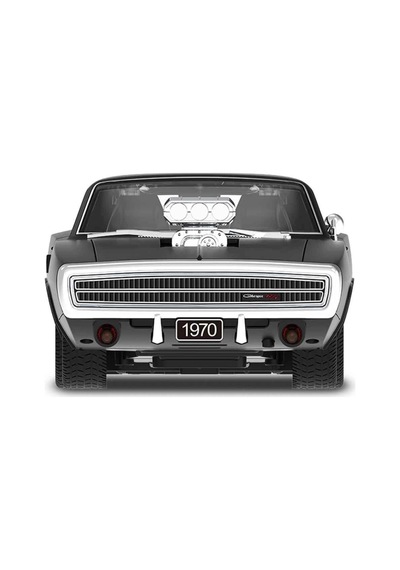 Mey İthalat 1:16 1970 Dodge Charger R/t Sesli Ve Işıklı Uzaktan Kumandalı Araba Siyah
