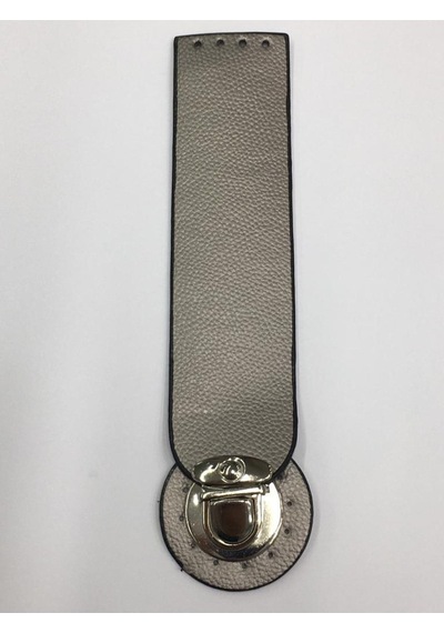 Karantuhafiye Deri Kilit Kapak / Çanta Kilit Silver Silver Çok Renkli
