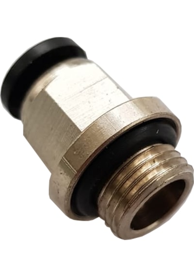History Pnömatik Metal Düz Erkek Rekor 1/4" 4mm 10 Adet