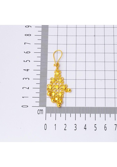 22 Ayar Altın Hint Küpesi YKUAS22K21982