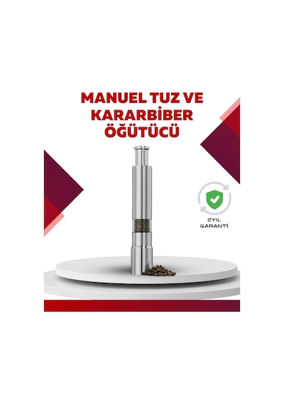 Gld-spt- Hafif Ve Kompakt, Taşınabilir Baharat Öğütücü - Mutfak Ve Masa İçin Çok Renkli