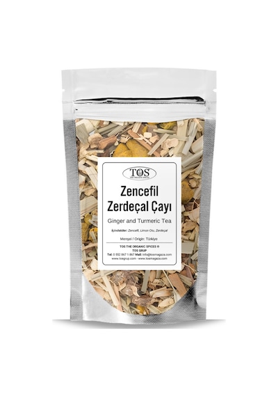Tos The Organic Spices Zencefil ve Zerdeçal Çayı 100 G
