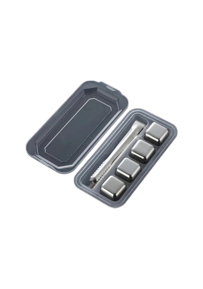 Hubrendy Tekno Metal Buz Küpleri Seti İçecek Sulandırmayan Çelik Soğutucu Taşlar Ve Saklama Kutusu 16368287