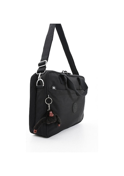 Ss 3027 Unisex Krinkıl Suya Dayanıklı Laptop Bölmeli Çapraz-el Askılı Evrak Ve Laptop Çantası Siyah