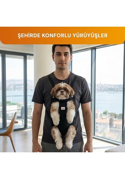 Köpek Kaldırma Desteği, Ayarlanabilir Taşıma Askısı Large