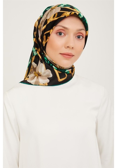 Armine Twill İpek Eşarp 23ka9034 2 01 Çok Renkli