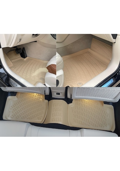 Kaiser Skoda Octavia A5 Bej Havuzlu 3d Paspas, 2004-2013