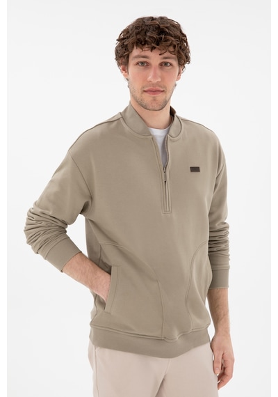 U.s. Polo Assn. Erkek Açık Haki Sweatshirt 50293380-vr183 Acık Hakı Açık Haki