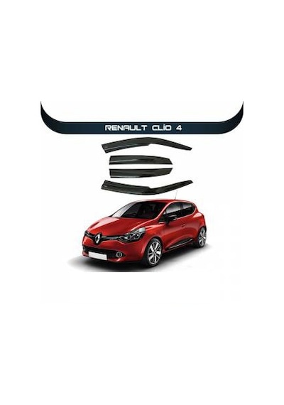 Renault Clio 4 Hb 4 Lü Mugen Cam Rüzgarlığı