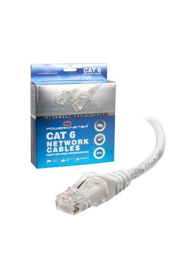Powermaster Cat6 Ethernet / Internet Kablo 20 Metre