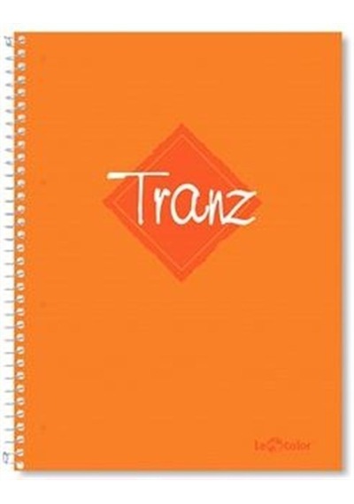 A5 Defter Çizgili 200 Syf Turuncu Tranz