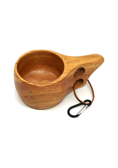 Rox Wood 002 Kuksa Ahşap Bardak Çok Renkli