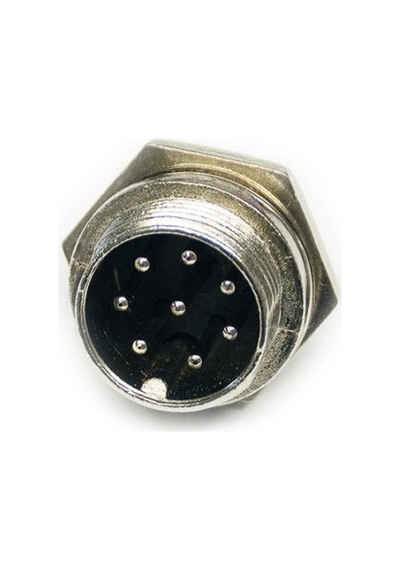 Ic-261m 16mm Mayk Erkek Fiş Şase 8p Konnektör