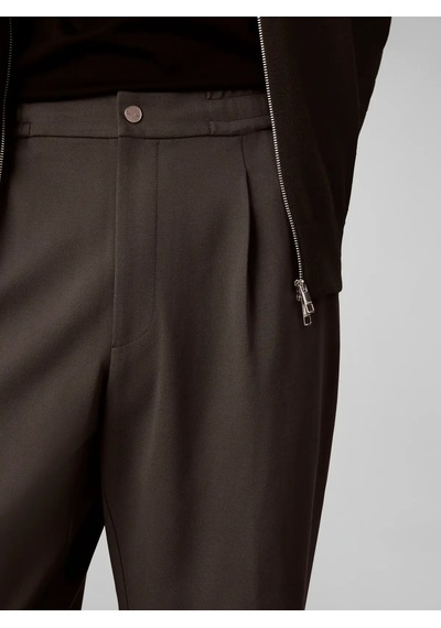 Calvin Klein Tapered Tech Knıt Pl, Qge Kahverengi Erkek Pantolon