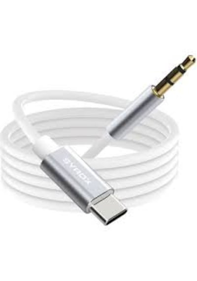 Syrox DT24 Type-C Aux Dönüştürücü Siyah