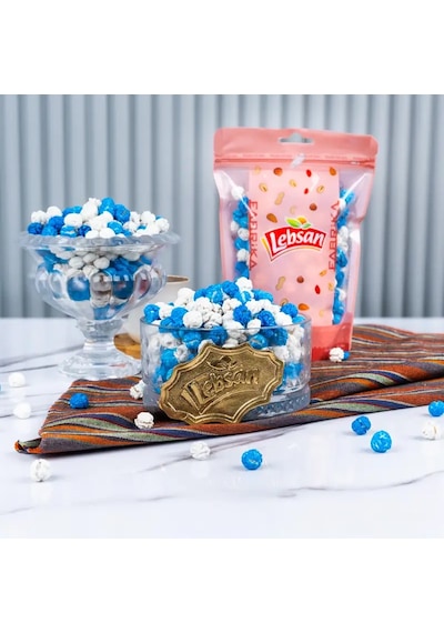 Mavi Beyaz Leblebi Şekeri - Lebsan Kuruyemiş 1 KG