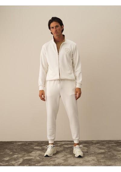 Xint Ekru Pamuk Dokulu Regular Fit Sweat Pantolon 380157
