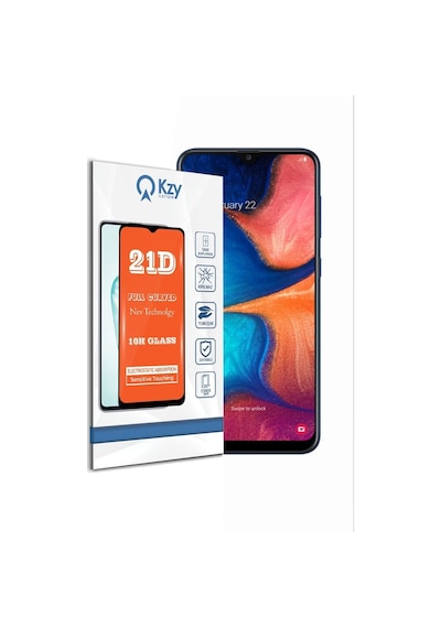 Samsung Uyumlu Galaxy A20 Tam Kaplayan 21D Temperli Ekran Koruyucu Cam (501179271) 20 Tl Fark Ile Apple  iPhone Hızlı Şarj Kablosu