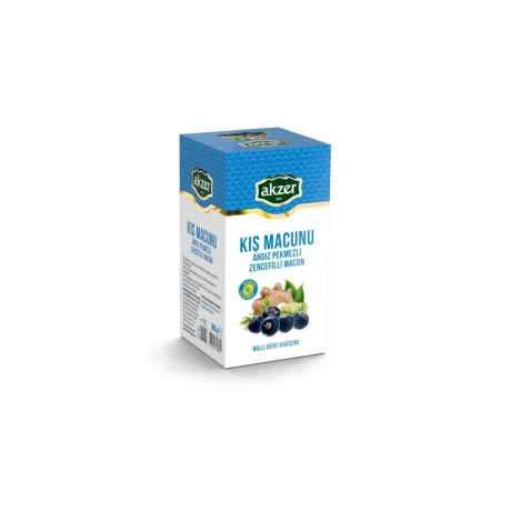 Akzer Kış Macunu 290 Gr - Andız Pekmezli Zencefilli Macun