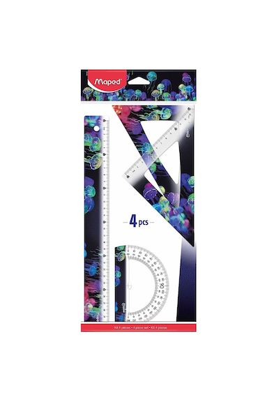 Maped Deepsea Çizim Seti 30cm 4'lü 981833