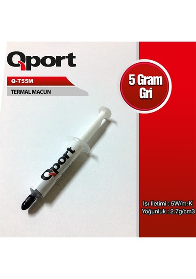 Qport Q T55M 5 Gram 5W/M K Termal Macun