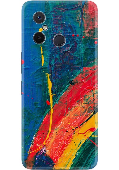 Xiaomi Redmi 12C Kılıf Silikon Desen Özel Seri Ressam Sulu Boya 1600