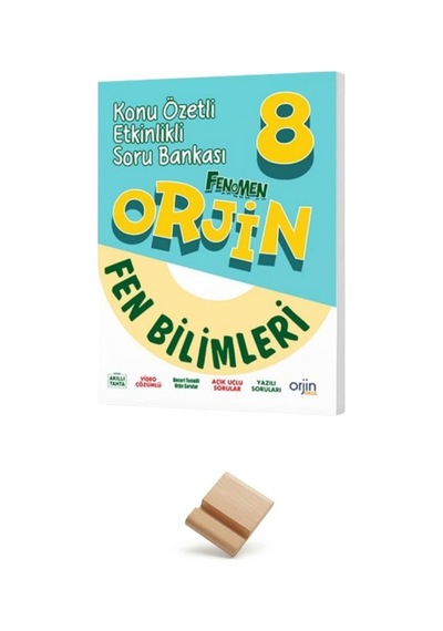 Orjin Lgs 2027 Fen Bilimleri Konu Özetli Soru Bankası + Telefon Standı